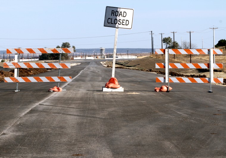 U.S. 190 construction on track